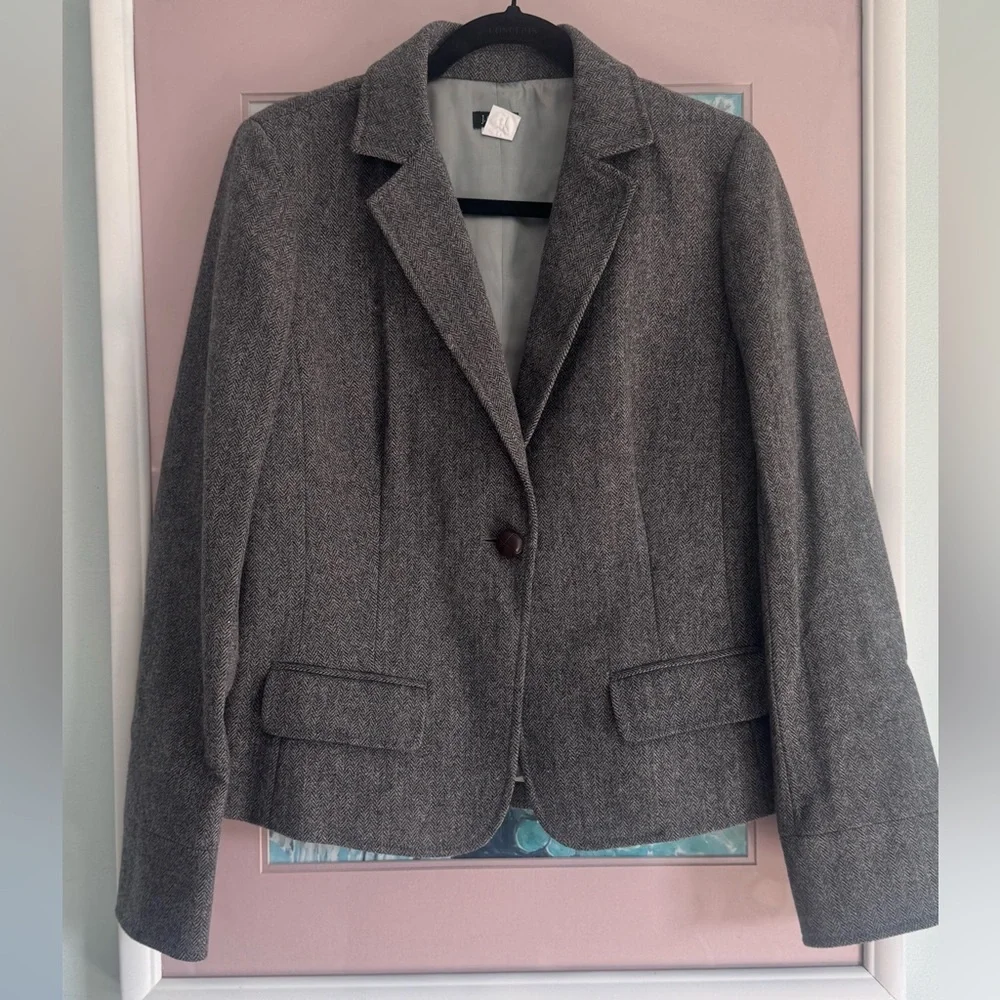 J. Crew Charcoal Blazer